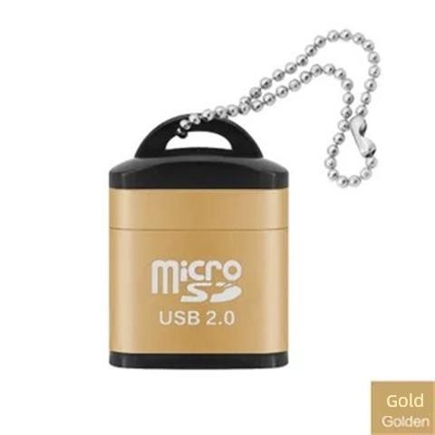 Fém Mini Nagysebességű USB2.0 Hangberendezés Mobiltelefonhoz, Autós SD/TF Kártyaolvasóhoz, MP3 Átalakítóhoz_voghion.com