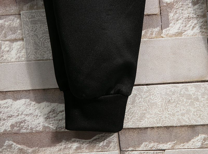 Îmbrăcăminte bărbătească leneșă cu mânecă lungă, literară și la modă, costum de temperament la modă, pulover popular, pantaloni_voghion.com