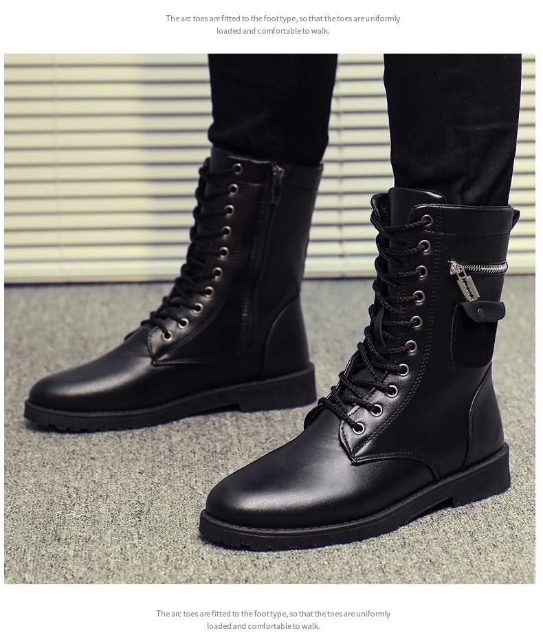 Herren Herren Schneestiefel Stiefeletten Wasserdichtes Wildleder Western Low Heel Spitzschuh Slip-On Outdoor-Schuhwerk_voghion.com