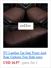 Universal Atmungsaktive PU Leder Pad Für Auto Stuhl Kissen Auto Vordersitz Abdeckung Vier Jahreszeiten Anti Slip Matte_voghion.com