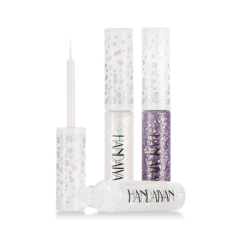 Jevištní líčení Fantasy třpytky Oční linky gelová tužka Phantom Eyeshadow tekuté oční linky_voghion.com
