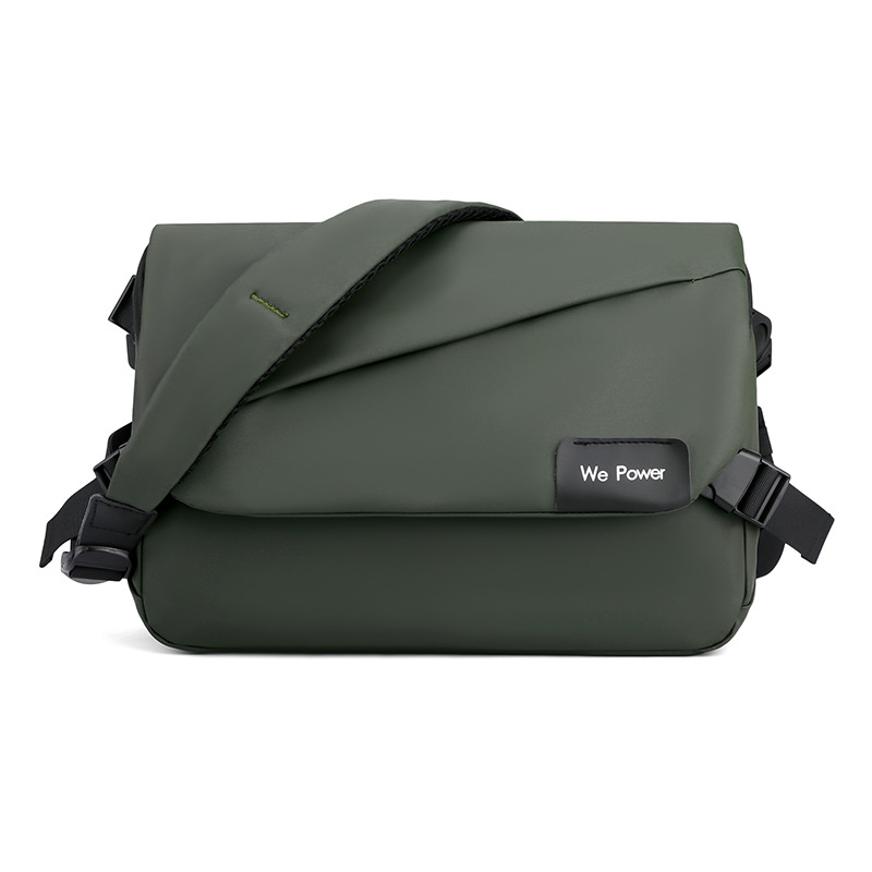 Uusi miesten yksinkertainen crossbody laukku muoti olkalaukku miesten suuri kapasiteetti vedenpitävä messenger bag business salkku_voghion.com