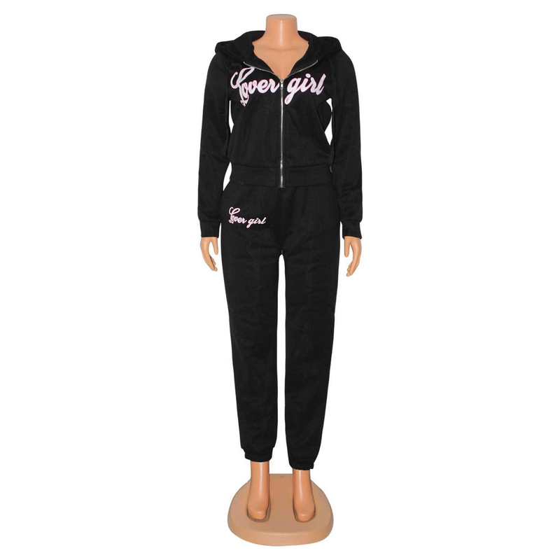 Casual Outfits Sweatsuits Womens 2 Two Piece Set Tracksuits For Womens Long Sleeve Zipper Top Outfits Sweatpants Sets_voghion.com