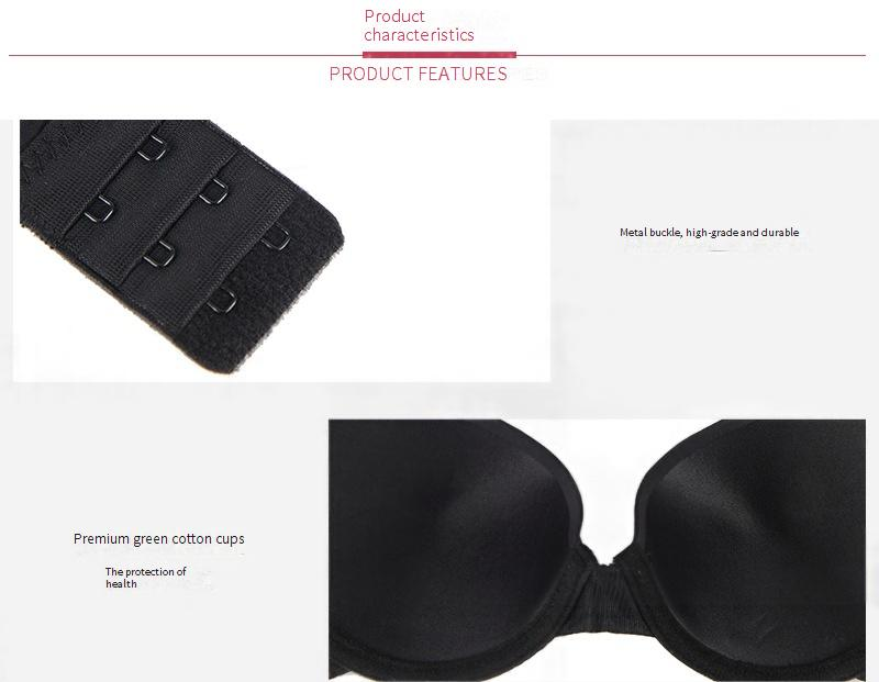 Sutiã íntimo feminino tamanho grande, bojo fino com argola de aço_voghion.com