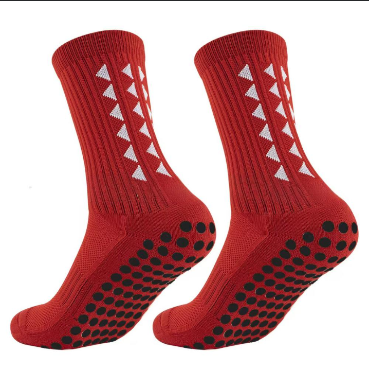 Fußballsocken Fußballsocken Herren und Damen Mid Tube Yogasocken Handtuchunterseite Sport für Erwachsene Gepunktete Anti-Rutsch-Socken_voghion.com