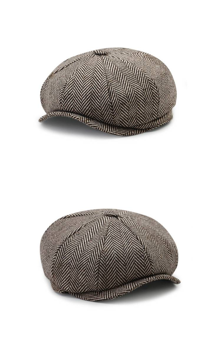 High-quality Designer Woolen Octagonal Hats/newsboy Hats/berets/baseball Caps/outdoor Men's And Women's Hats/painter Hats_voghion.com
