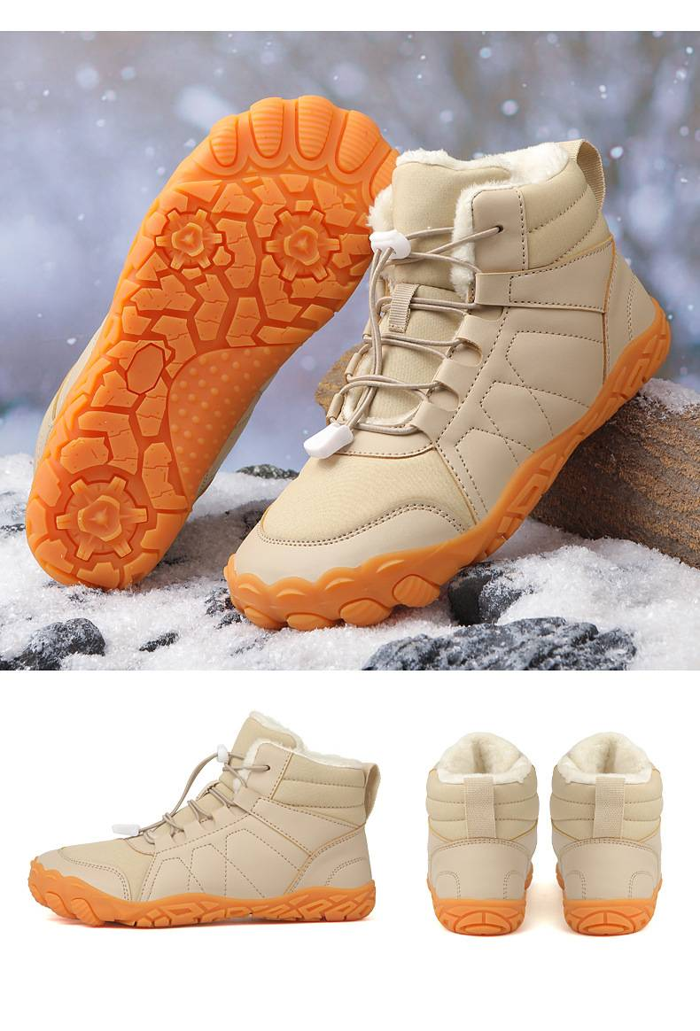 Outdoor Hiking And Mountaineering Cotton Shoes, Men's And Women's Snow Boots, Work Boots_voghion.com