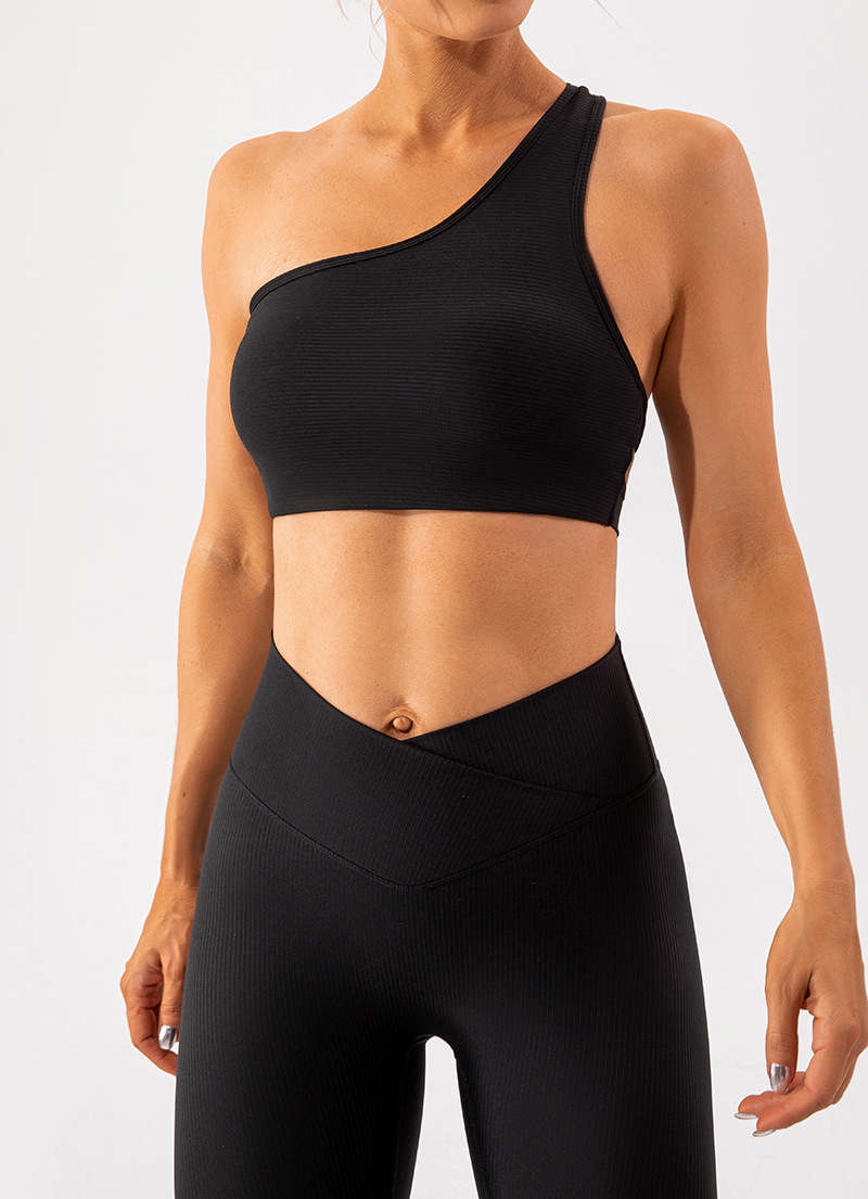 Spring New Bare Sensation Fitness Tank Top Beautiful Back Sports Tight Set Running Breathable Quick-Dry Yoga Clothing_voghion.com
