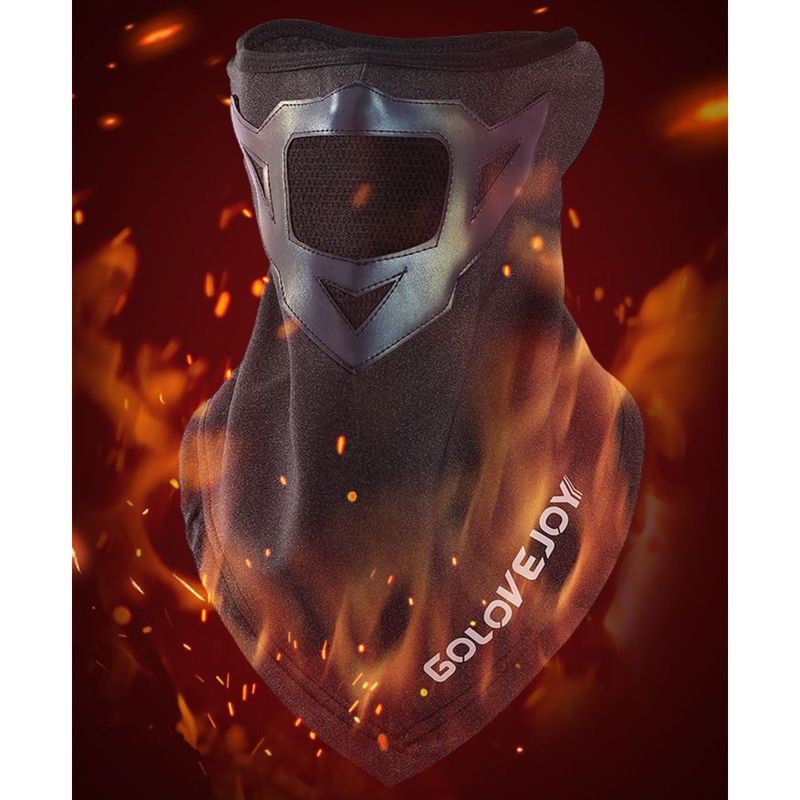 Masque d'oreille coupe-vent chaud pour cyclisme en plein air, hiver, moto, chauffe-visage complet_voghion.com