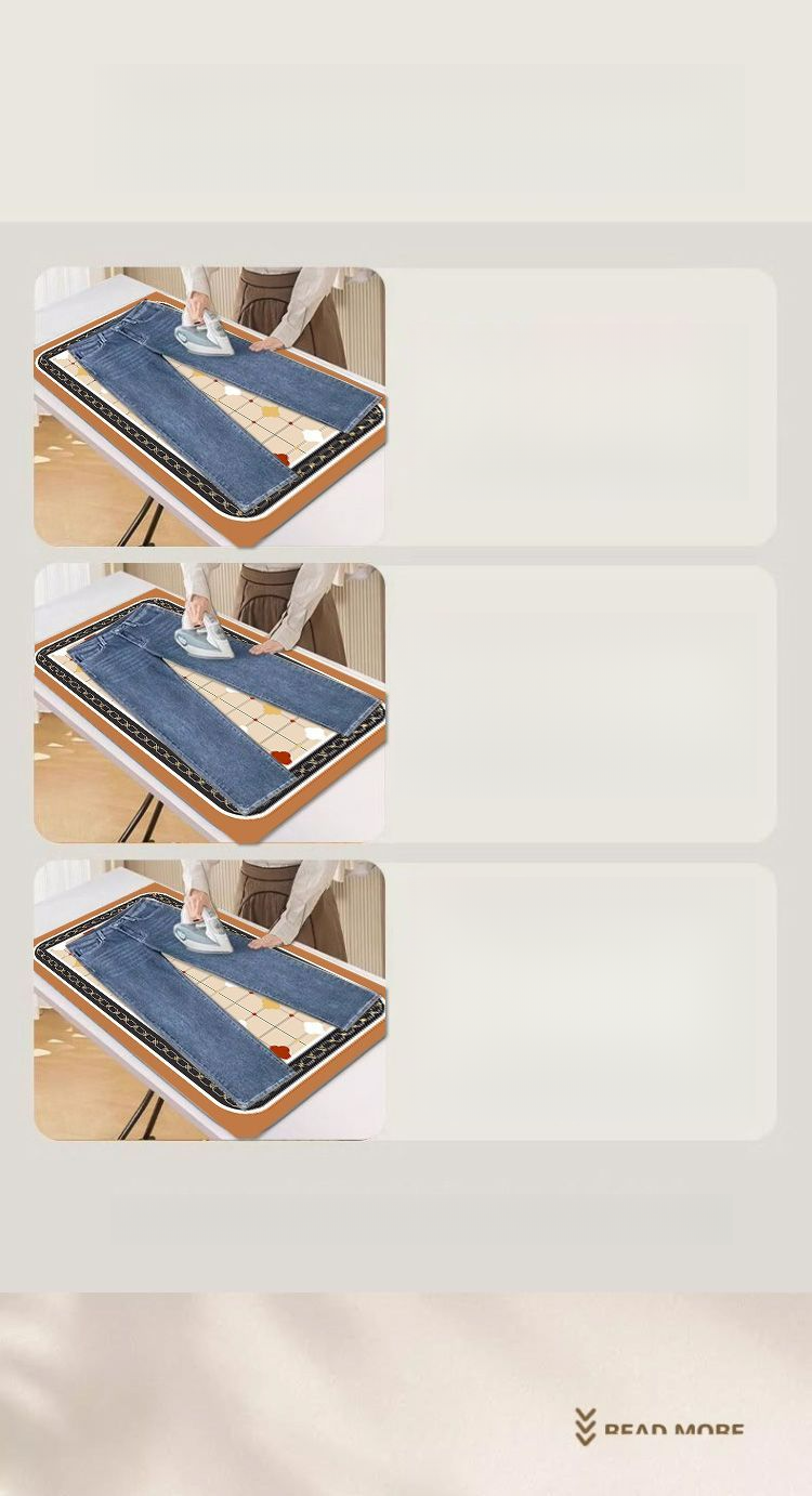 Pad Bügelbrett Haushalt Faltbare Kleine Bett Kleidung Eisen Wärmedämmung Tuch Handheld Hängen Anti-verbrühen Matte_voghion.com