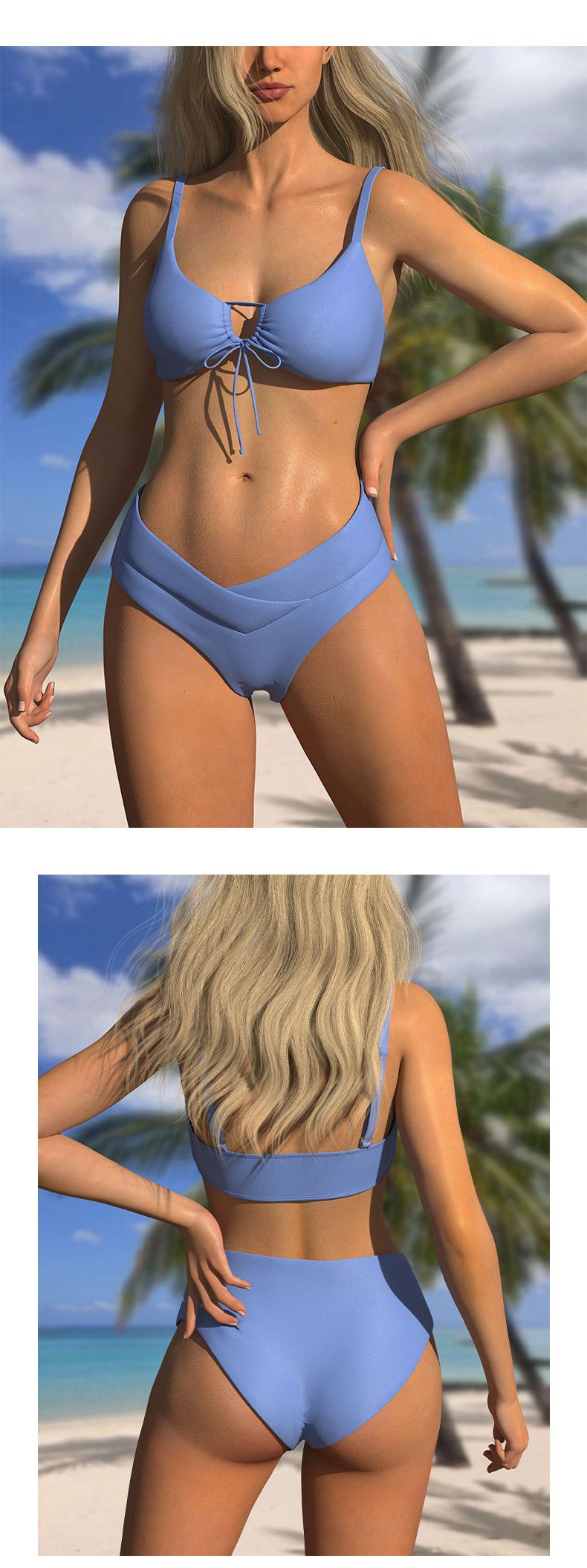 Maillot de bain femme nouveau bikini maillot de bain costume maillot de bain deux pièces maillot de bain_voghion.com