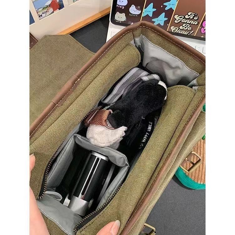 Nagy kapacitású rövid távú utazási hátizsák, női egy vállú crossbody fényképezési táska, kézitáska_voghion.com