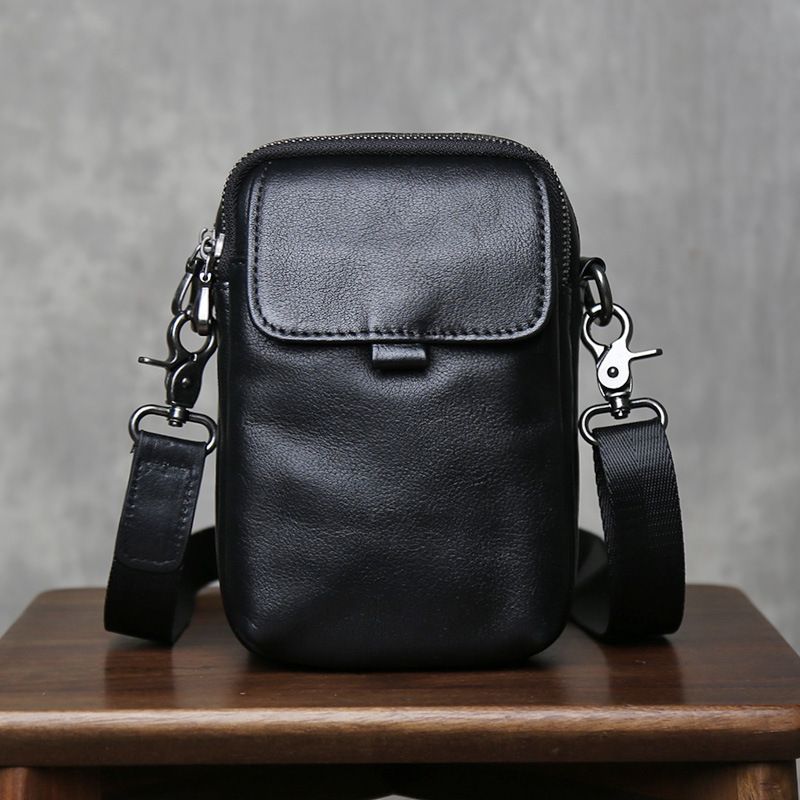 Borsa da uomo autunno e inverno 2025, mini borsa a tracolla, grande capacità, in pelle, versatile e alla moda_voghion.com
