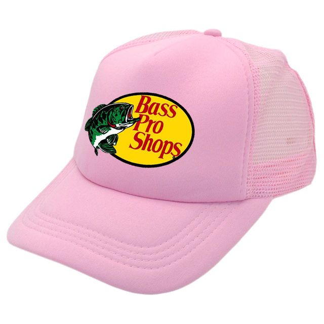 2023 Nuova Estate Rosa Verde Bass Pro Shops Cappello da baseball Snapback Cap Traspirante Mesh Trucker Cappelli per Uomo Donna Gorras B2949_voghion.com
