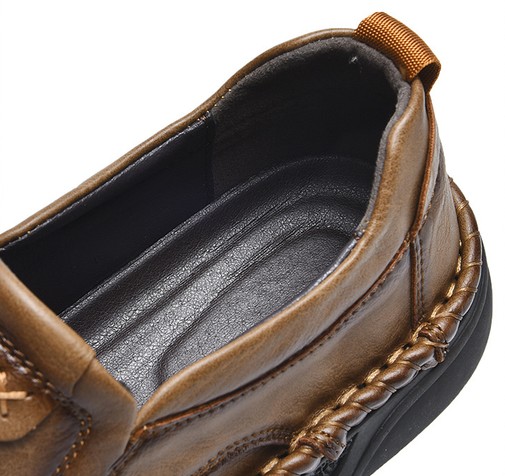Heißverkaufte Lederschuhe für Herren, übergroße Outdoor-Herrenschuhe aus echtem Leder, lässige Lederschuhe, Wanderschuhe_voghion.com