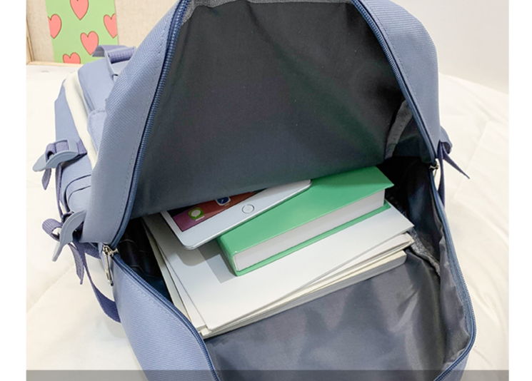 Bagage & Tassen Nieuwe stijl casual rugzak modieuze multifunctionele junior middelbare school student schooltas campus college student vierdelige rugzak_voghion.com