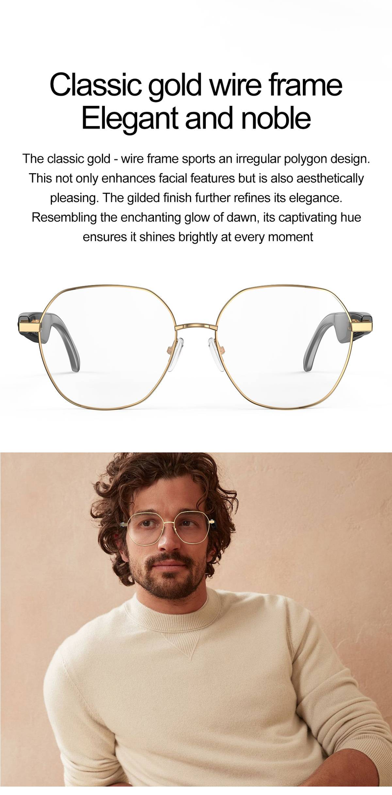 W100B Smart Glasses: HD AR Display, 10Hr Battery & Voice Control - Premium WearableTech For Professionals_voghion.com