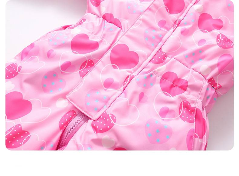 Mother & Kids Warm & Stylish Kids Snowsuit With Hood - Waterproof Winter Overalls For Toddlers (1-3 Years) - Soft Duck Down Filling, Detachable Crotch_voghion.com