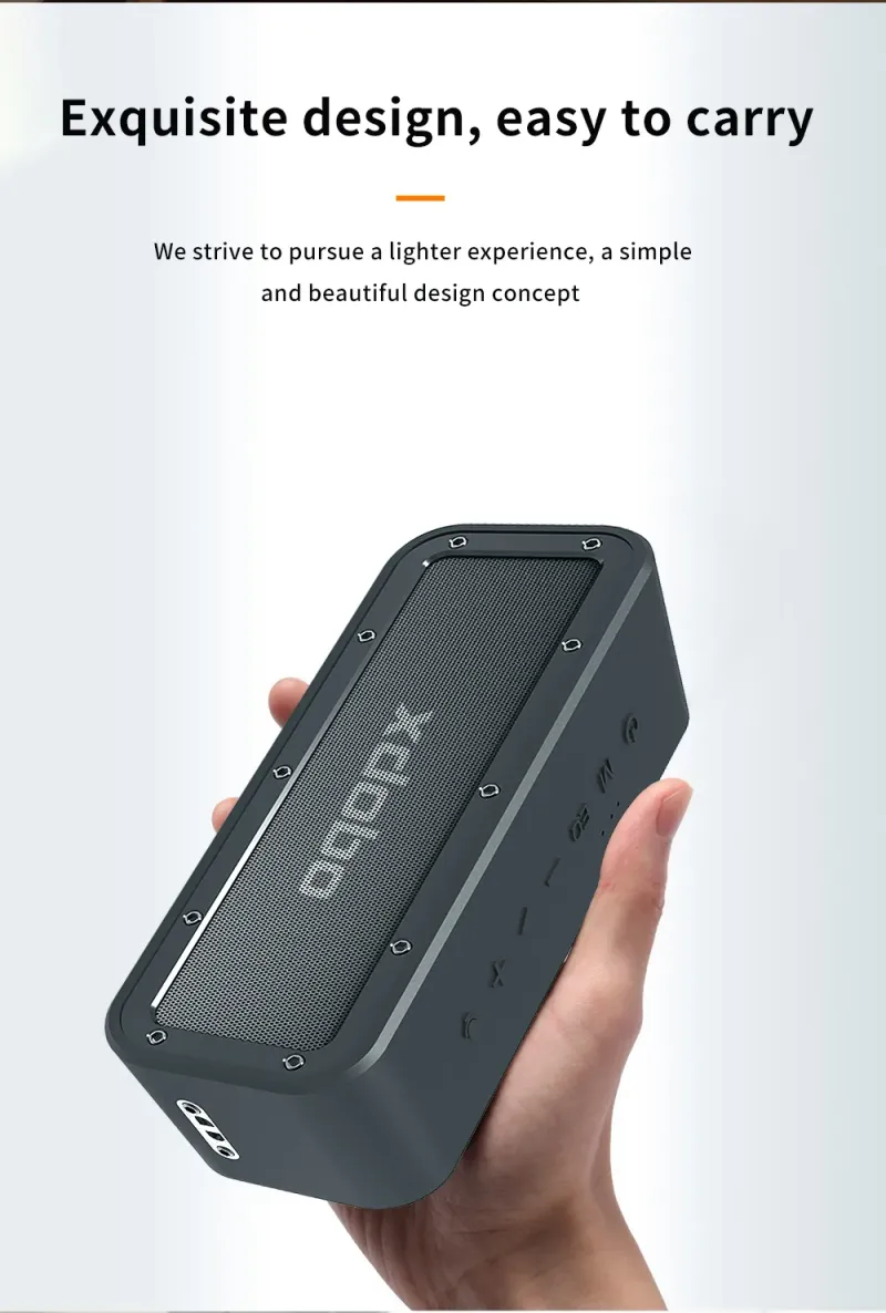 Xdobo Portable Wake 1983 Original Authentic Voice, Heavy Bass, Full Frequency At Will Switch High-quality DSP Chip TWS_voghion.com