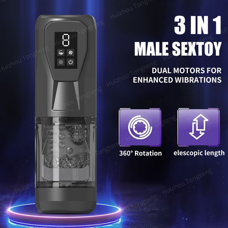 Schermo vibrante rotante a frizione TD 3 in 1, 7 modalità_voghion.com