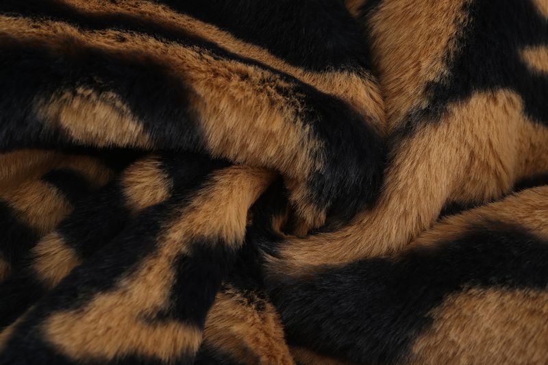 Débardeur court en fourrure imprimé léopard pour femme, haut d'automne et d'hiver_voghion.com