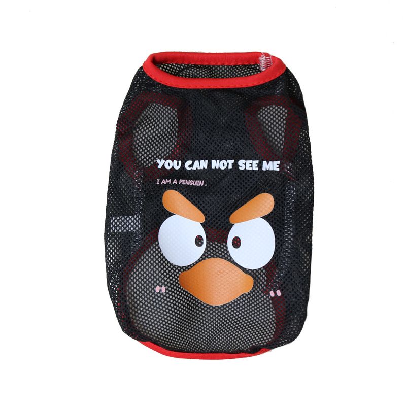 Dog Clothes Spring Summer Cool Mesh Bichon Golden Retriever Corgi Thin Breathable Cartoon Print Vest XS-6XL_voghion.com