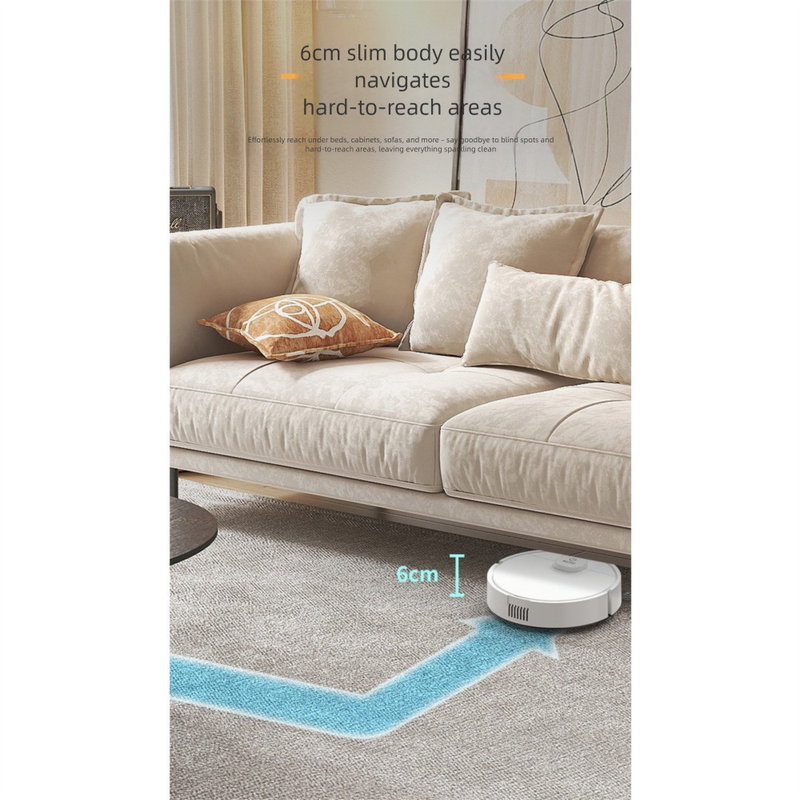 Smart Home Mop Sweeping Robot Rechargeable Vacuum Cleaner_voghion.com