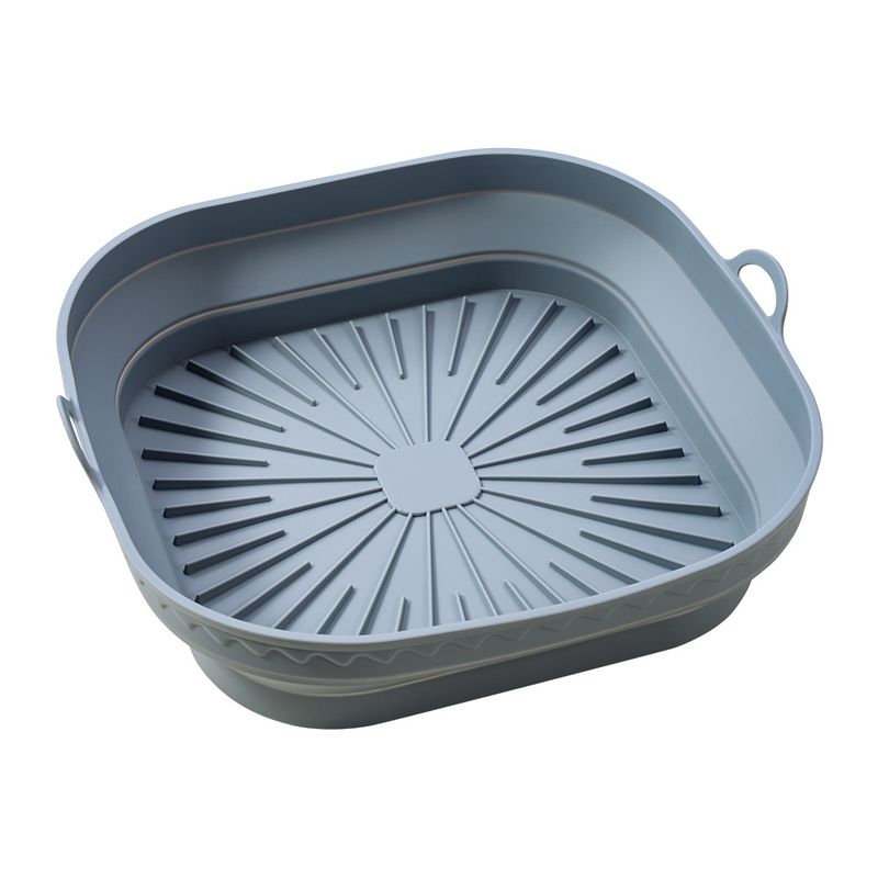 Airfryer Siliconen Bakplaat Multifunctionele Bakplaat Voedselveilige Bakplaat Hoge Temperatuur Opvouwbare Plaat_voghion.com