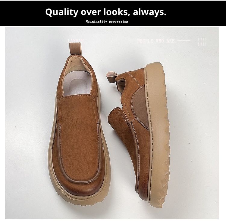 WalkPrime 2025 Stazione Europea Guangzhou Originale Nuovo Strato Superiore di Vendita Caldo Pelle Bovina Tendenza Moda Uomo Versatile Ultra-Leggero_voghion.com