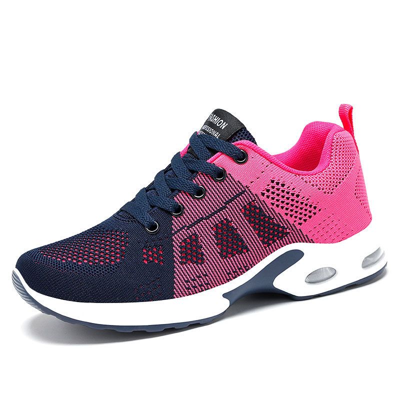 Women's Spring New Large Size Running Soft Sole Casual Air Cushion Sports Shoes Wholesale_voghion.com