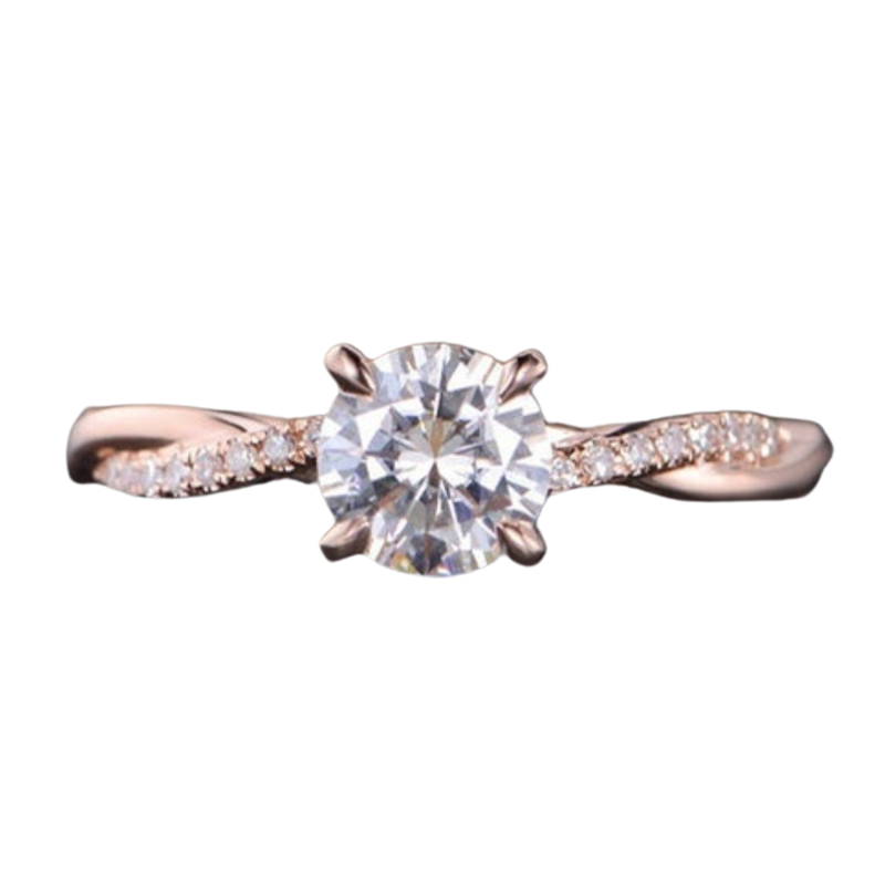 Shuosbai Elegant Fraen Voll Strass Inlaid Kubesch Zirkonia Fangerring Hochzäitsschmuck_voghion.com