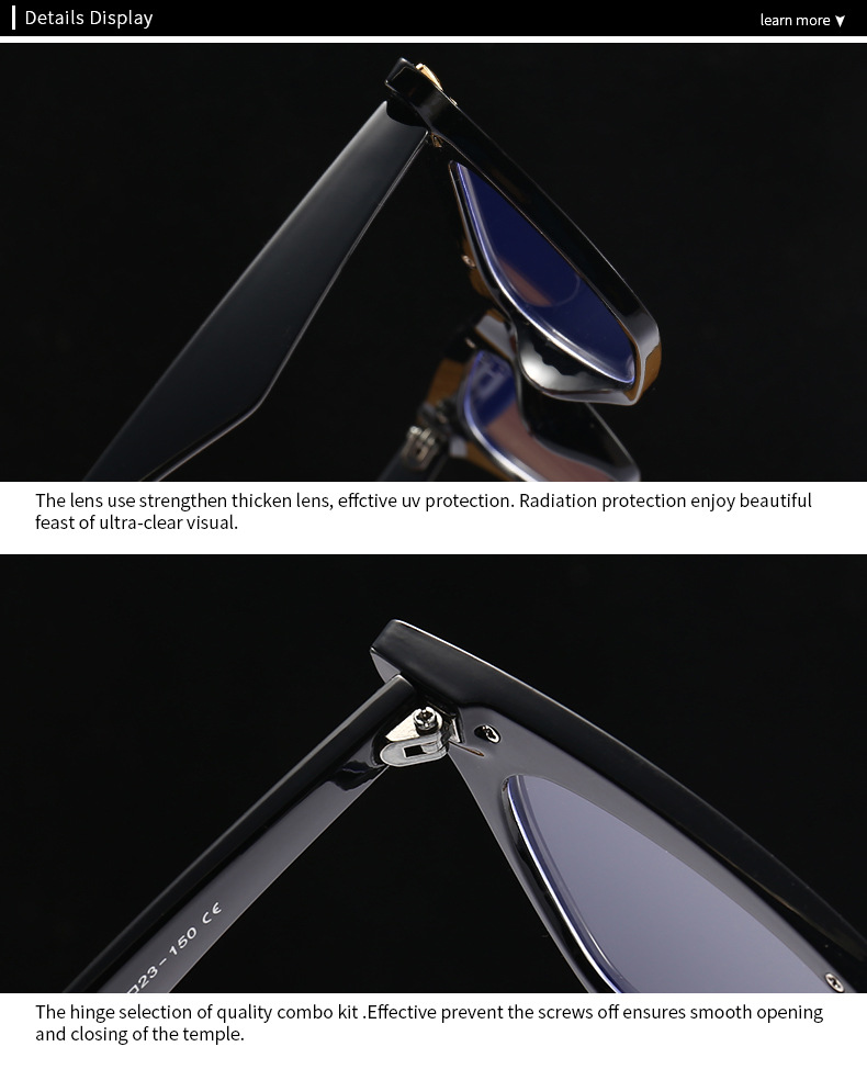 Sunglasses Anti-glare anti-UV polarizer Couple sunglasses_voghion.com