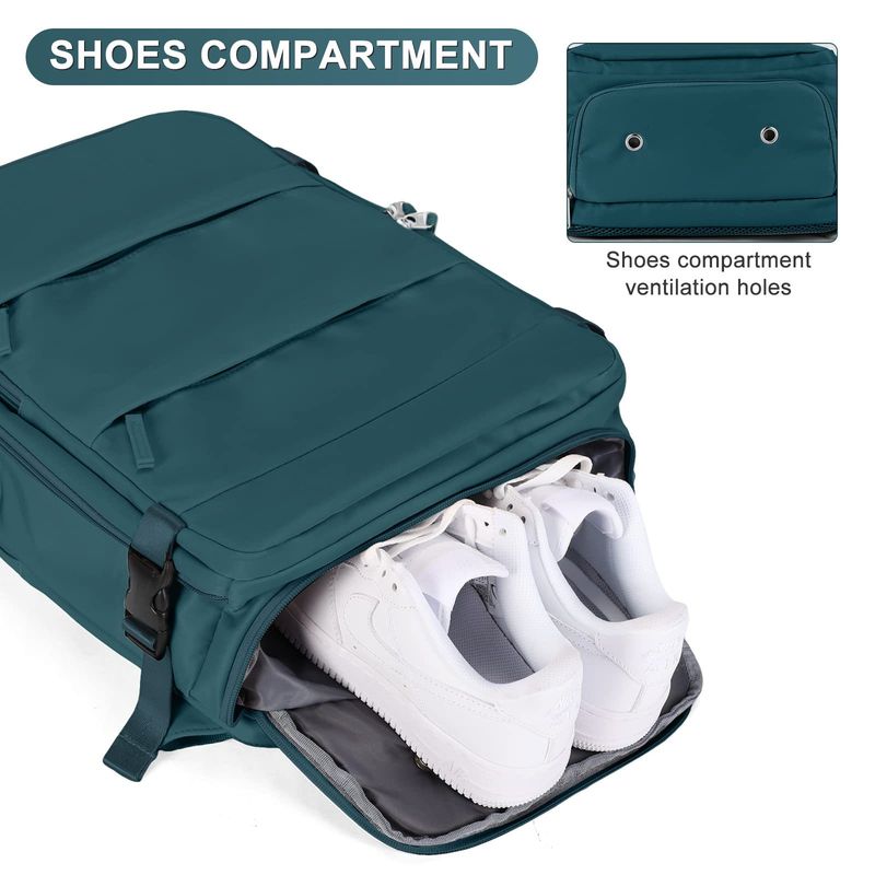 Reiserucksack für Damen, großes Fassungsvermögen, multifunktionales Gepäck, Freizeitrucksack, Reisetasche für Geschäftsreisen, Schultasche für Studenten_voghion.com