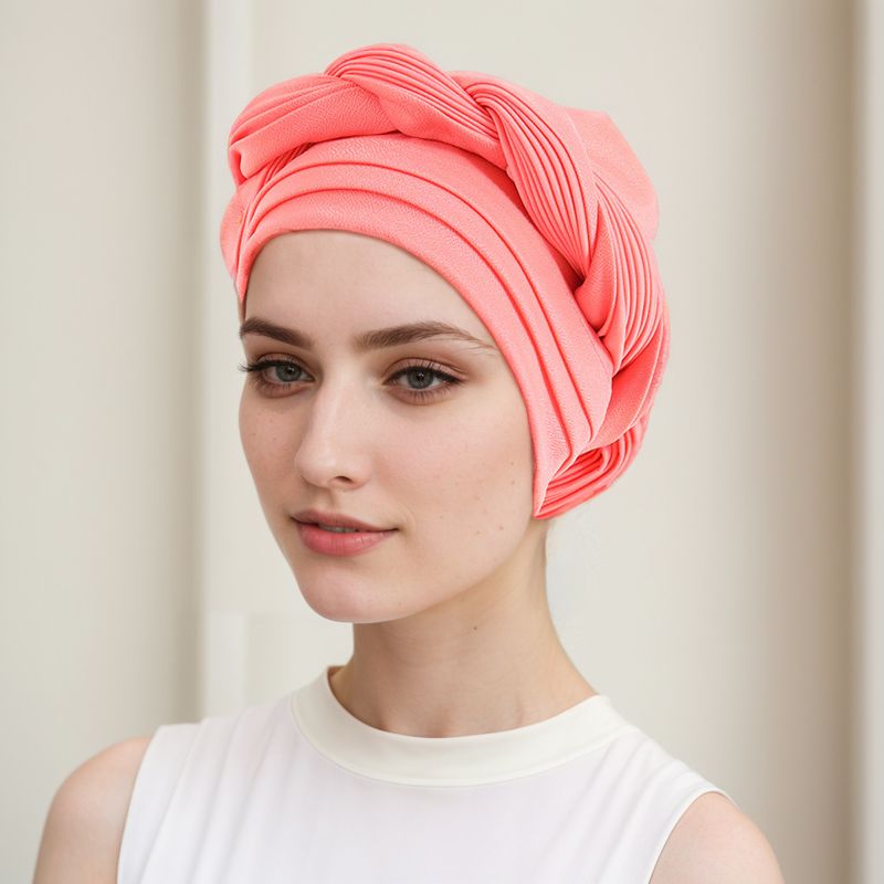 Pălărie musulmană cu trei boruri, împletitură groasă, turban, înfășurare_voghion.com