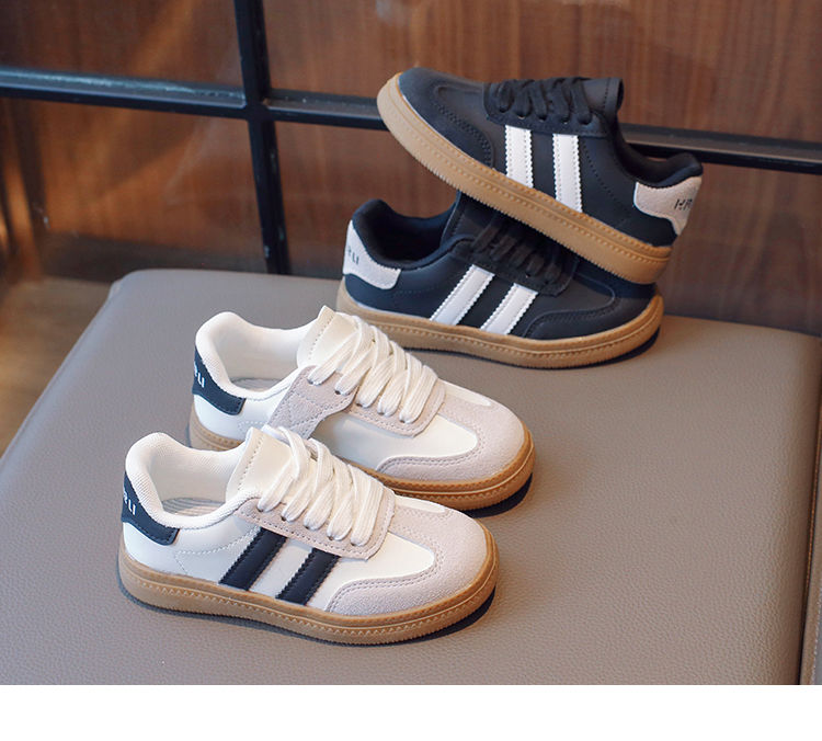 Children's Men's Women's Moral Training Boys And Girls' Internet Red Small White Shoes, Elementary_voghion.com
