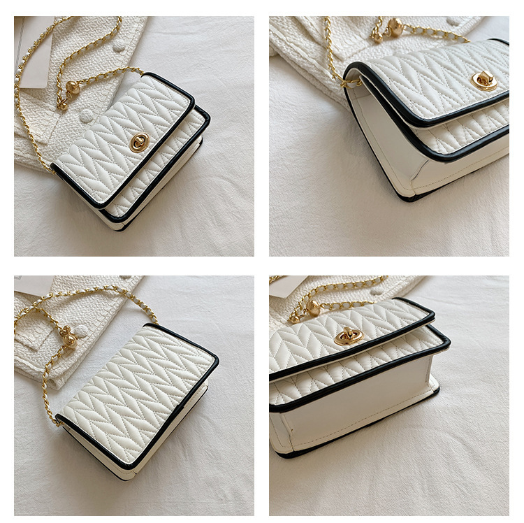 Keten mode kleine tas voor dames 2023 nieuwe eenvoudige textuur kleine vierkante tas Internet beroemdheid buitenlandse stijl crossbody tas met enkele schouder_voghion.com