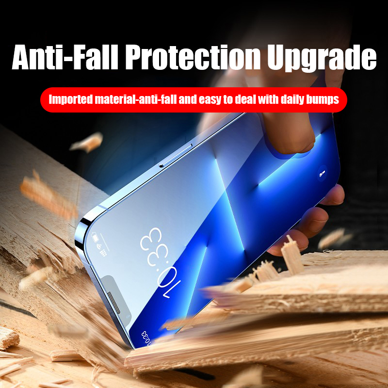 4 Stück Vollständige Abdeckung aus gehärtetem Glas für iPhone 15 14 13 12 11 Pro Max 13Mini 12Mini 15Plus Displayschutzfolie iPhone X XR XSAMX 8 7 6 Plus SE2 Glas_voghion.com