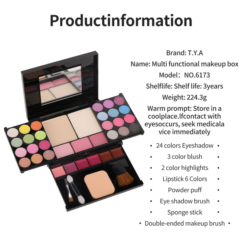 35 farbe perle lidschatten make-up platte nude make-up wasserdicht set kombination_voghion.com