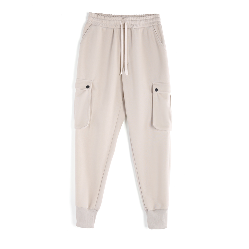 Men's Clothing workwear cropped trousers sports leisure daily outdoor running training wear_voghion.com