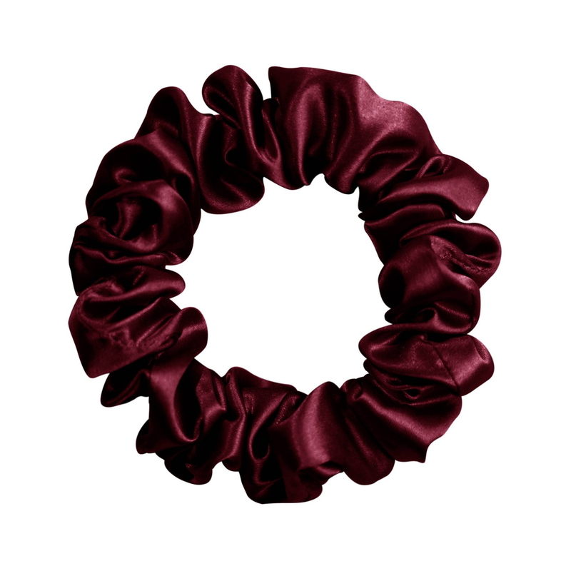 22 Momme 2.5cm Silk Scrunchie (Soft & Snag-Free Perfect For Hair Protection Minimalist & Boho Style Trendy Hair Accessory)_voghion.com