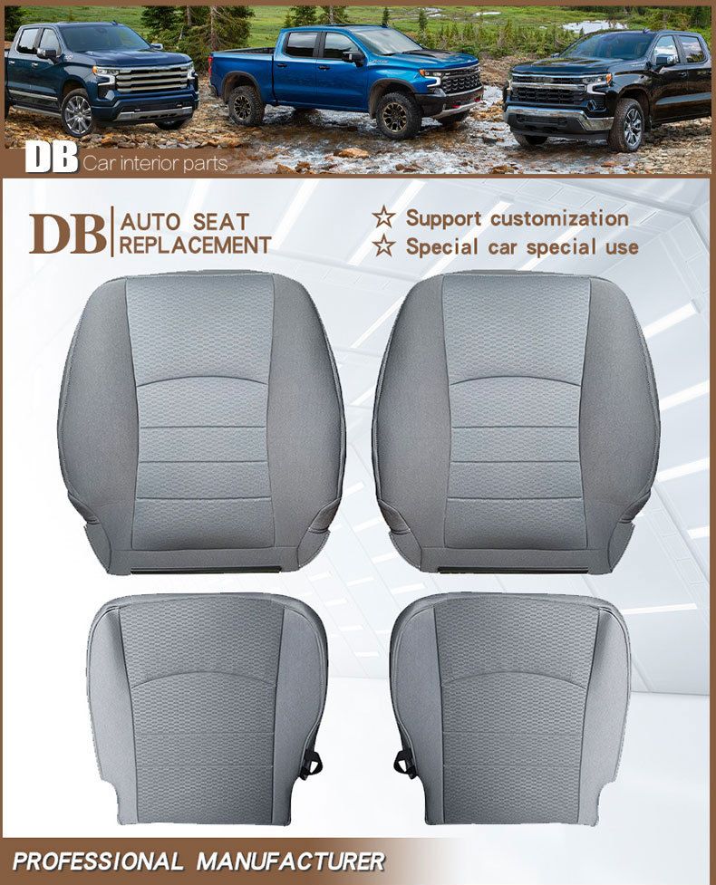 Suitable for 13 18 Dodge Ram car seat cover cushion backrest cover fabric RAM car supplies _voghion.com