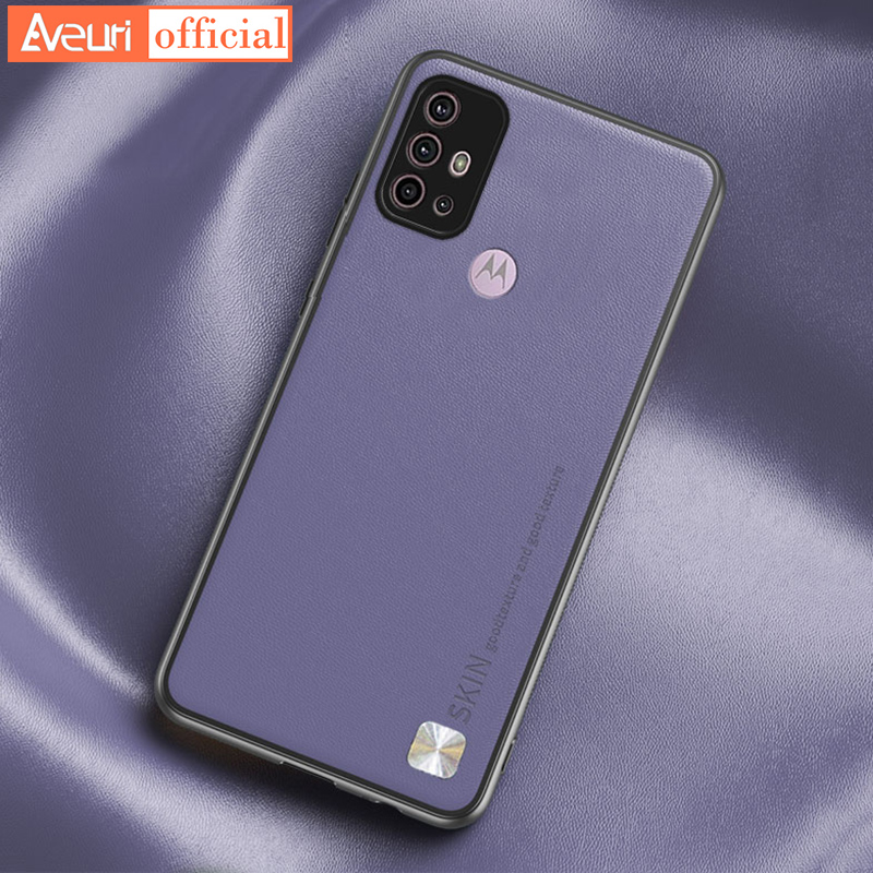Luxus Leder Telefon Fall Für Motorola Moto G60 G30 G20 G10 G200 E7 Power Rand S30 X30 5G Abdeckung matte Silikon Protectio_voghion.com