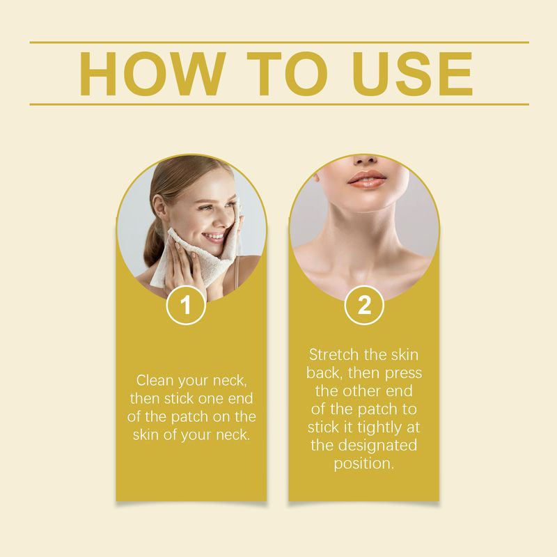 EELHOE Neck Firming Patch, Moisturizes Neck And Reduces Neck Lines Daily Moisturizing Lift Patch_voghion.com