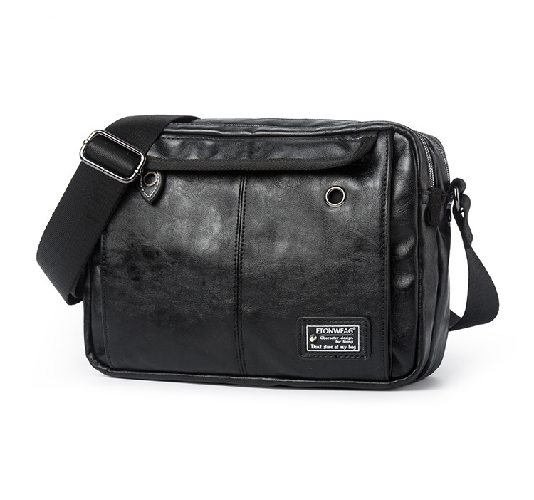 Férfi válltáska, alkalmi divatos táska, átlós válltáska, vízálló, nagy kapacitású_voghion.com