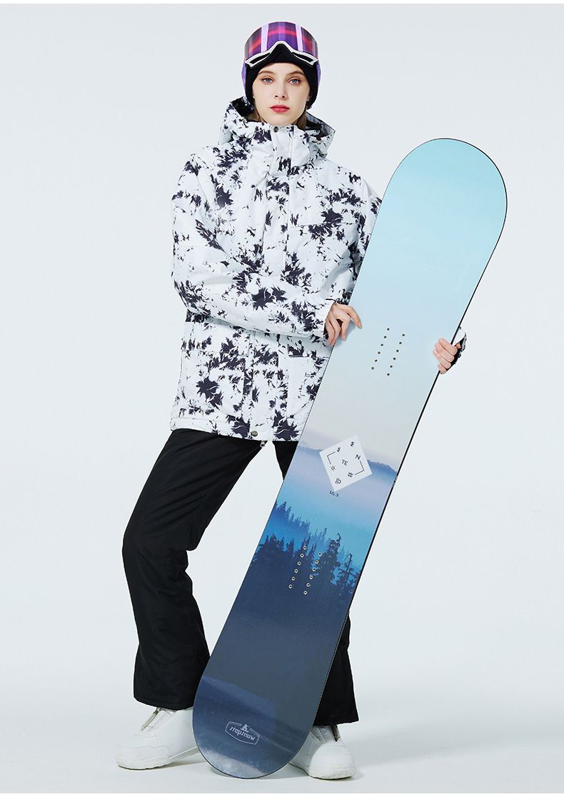 NOKO-New Men's And Women's Workwear Warm, Thickened Korean-style Snowboard Ski Suits._voghion.com