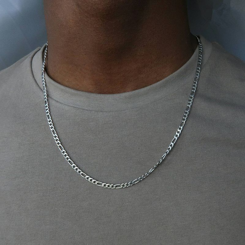 Collana lunga da uomo, semplice, di lusso, impilabile, con catena cubana hip-hop, in oro._voghion.com