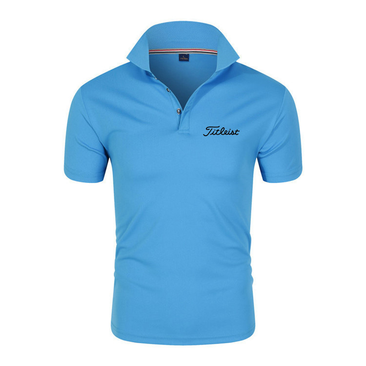 Golfové tričko s nápisem pánské polokošile Pánské tričko rovné_voghion.com