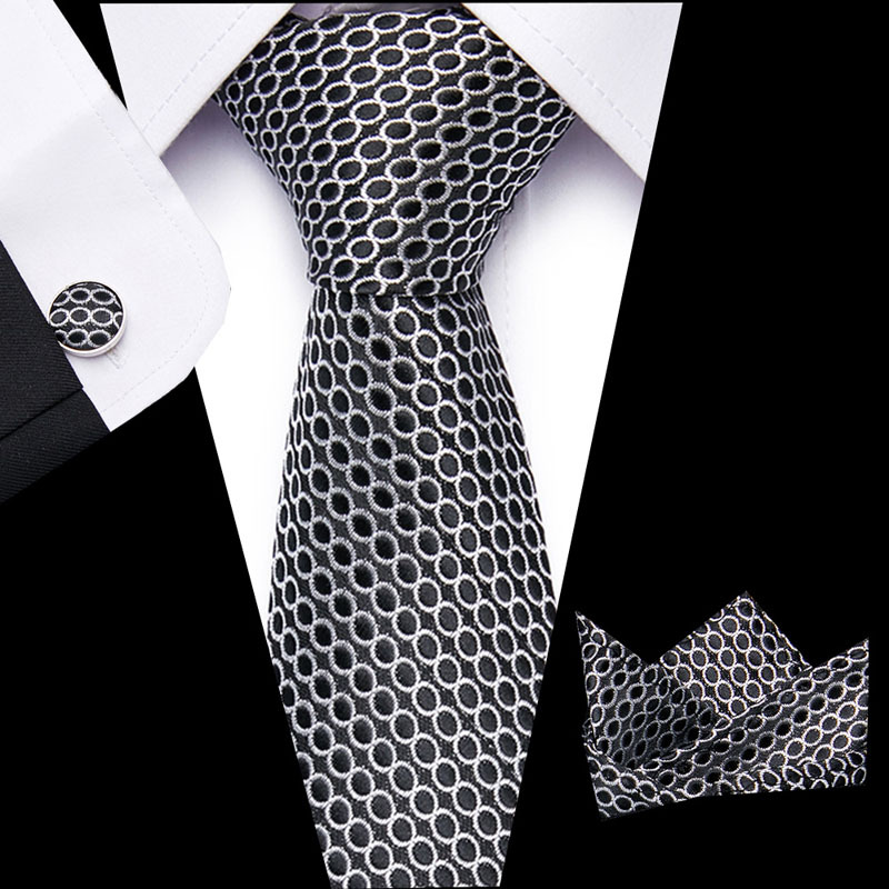 Conjunto masculino de três peças, gravata fashion da série Cashew Flower_voghion.com