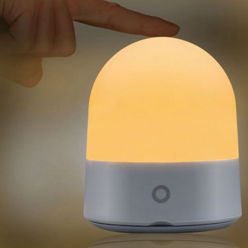 Luz noturna LED para casa, controle de toque, lâmpada colorida, presente de feriado para crianças, decoração de quarto, luz noturna infantil_voghion.com