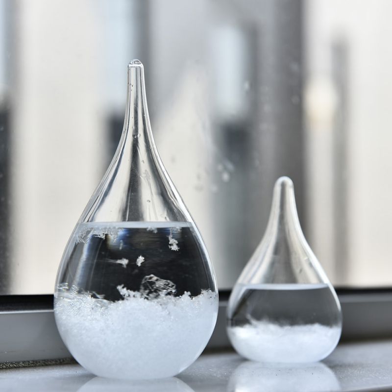 Botellas de pronóstico del tiempo de estilo europeo Regalos de gotas de agua Manualidades de vidrio Tormenta Decoración de mesa Miniaturas de vidrio Tormenta_voghion.com